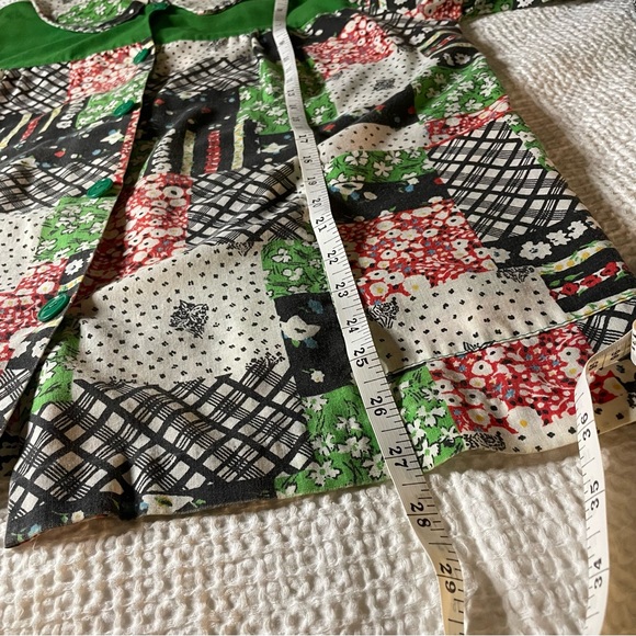 Vintage patchwork print house shirt - M/L - Picture 7 of 8